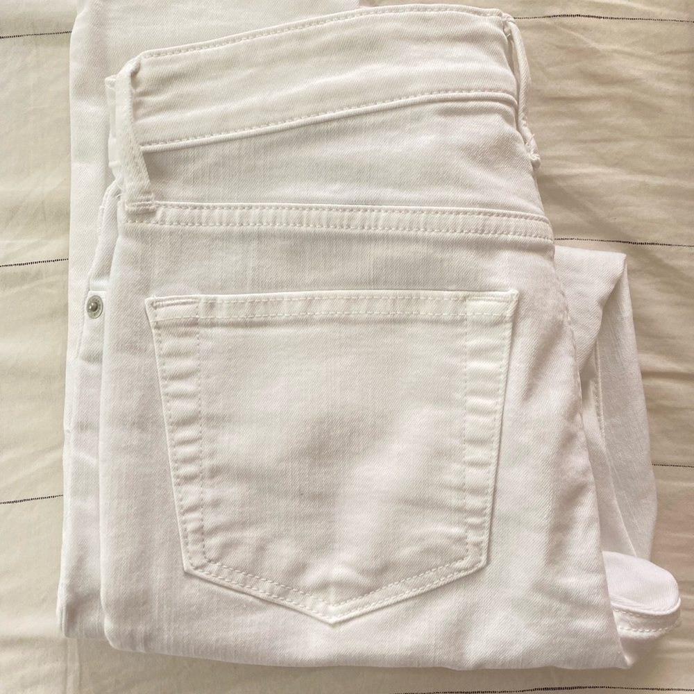 Lucky Brand White Bridgette Skinny Jeans - Picture 5 of 5